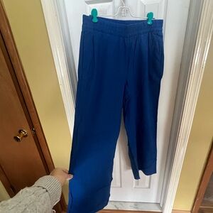 Old Navy Vibrant Blue Elastic Waist Pants